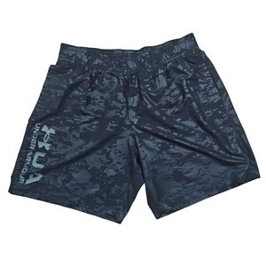 Under Armour Black Camo Loose Shorts